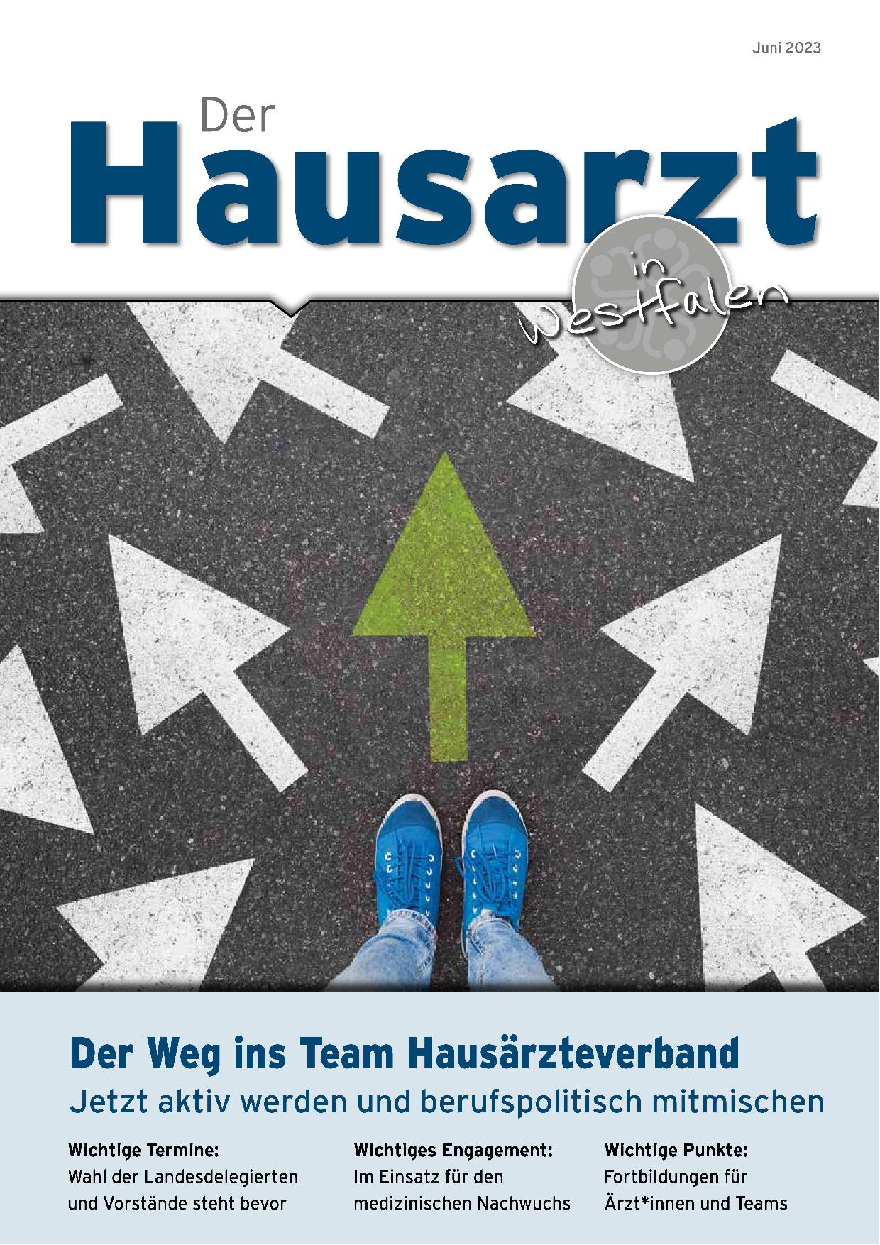 Hausarzt in Westfalen 2023 01 Cover
