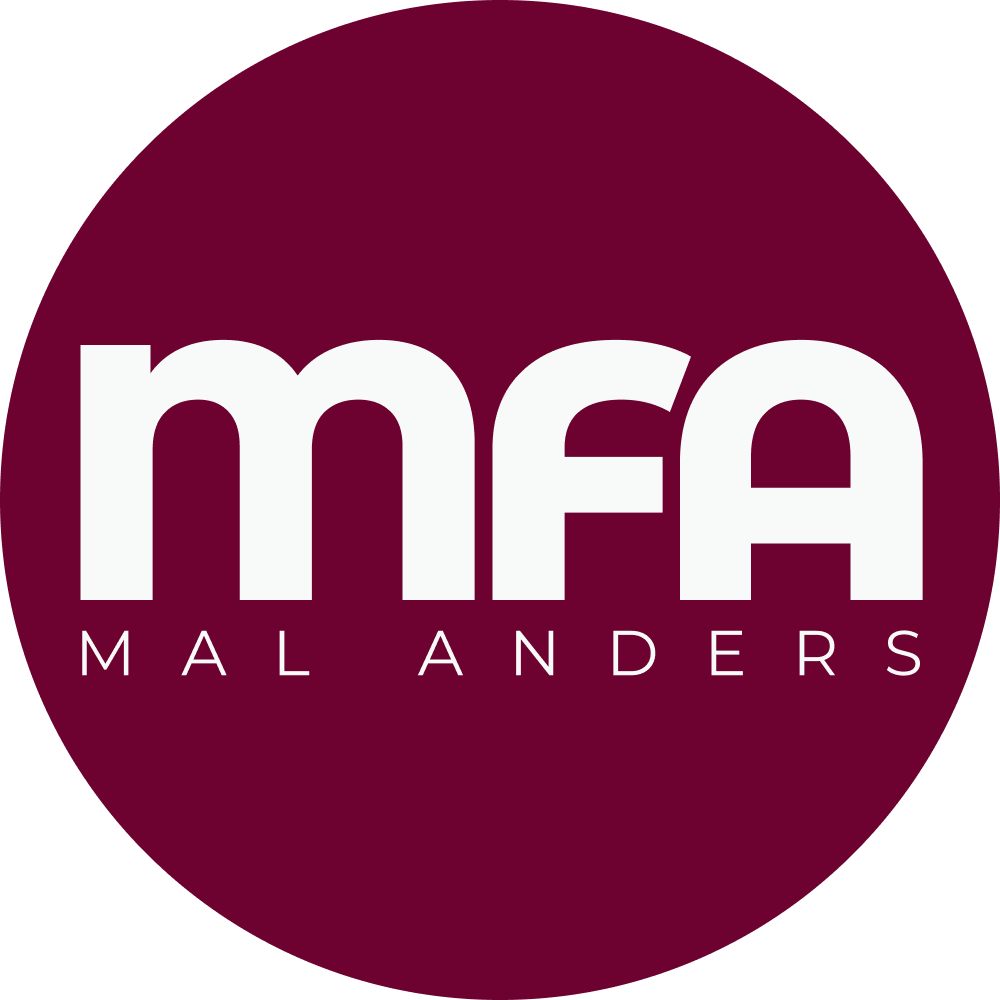 MfaMalAnders logo circle dark
